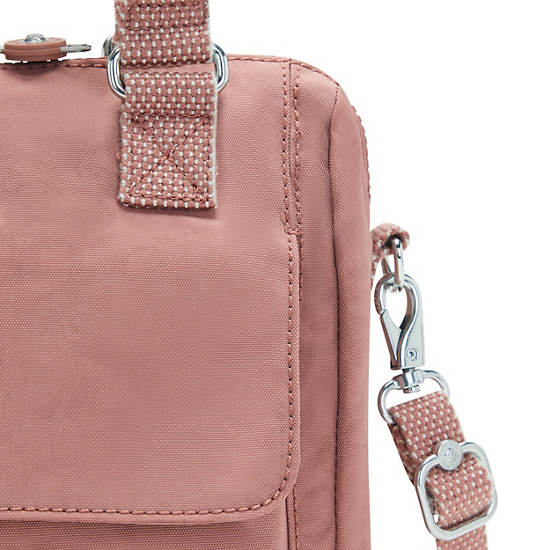 Zeva Handbag, Rabbit Pink, large