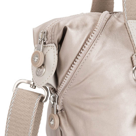Art Mini Metallic Shoulder Bag, Metallic Glow, large