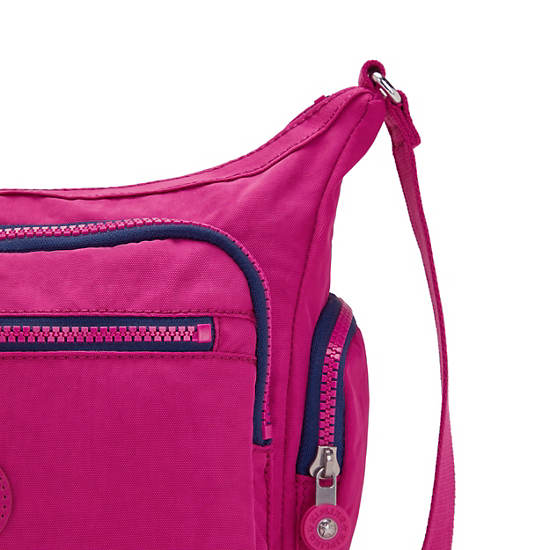 Gabbie Small Crossbody Bag, Pink Fuchsia, large