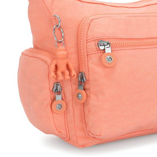 Gabbie Small Crossbody Bag, Peachy Coral, large