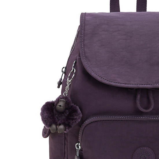 City Pack Small Backpack, Ultimate Plum, large