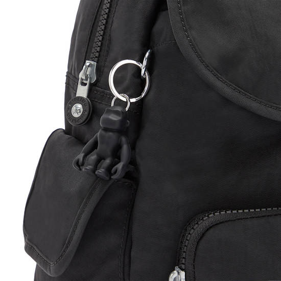 City Pack Small Backpack, Black Noir, large