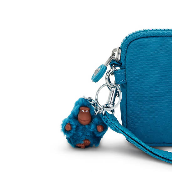 Lowie Wristlet Wallet, Twinkle Teal, large Lowie Wristlet Wallet, Twinkle Teal, large