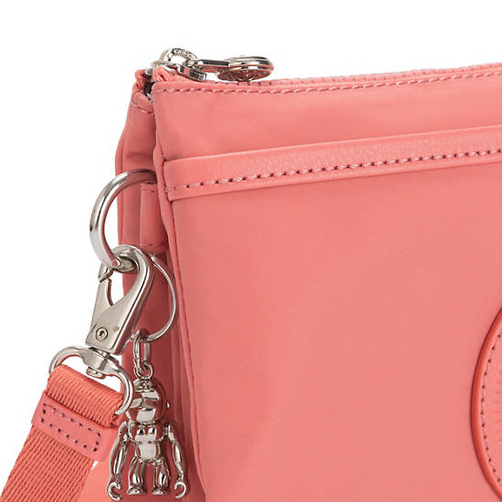 Riri Crossbody Bag, Coral Pink, large