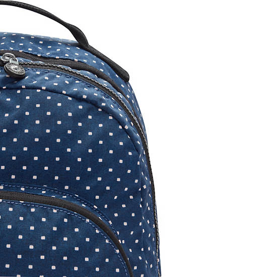 Curtis Extra Large Printed 17" Laptop Backpack, Perri Blue Woven, large