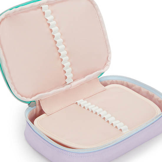 100 Pens Case, Lavender Combo, large