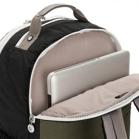 Seoul Go Extra Large Laptop Backpack - Deepest Aqua | Kipling