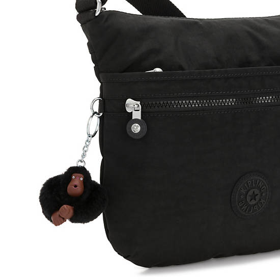 Arto Small Crossbody Bag, True Black, large