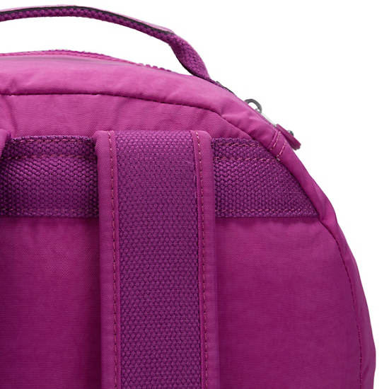 Seoul Large 15" Laptop Backpack, Flashy Pink, large