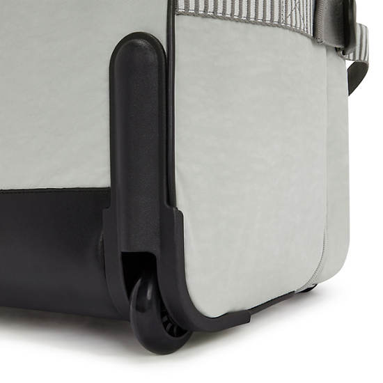 Teagan Large Wheeled Luggage, Striped Web Grey, large