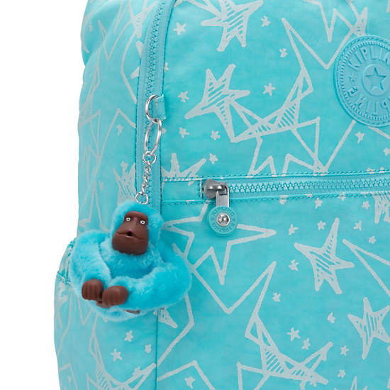 Shelden Printed 15" Laptop Backpack, Starry  Vision Teal, large