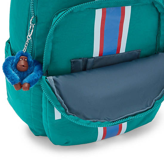 Seoul Large 15" Laptop Backpack, Clearwater Turquoise, large
