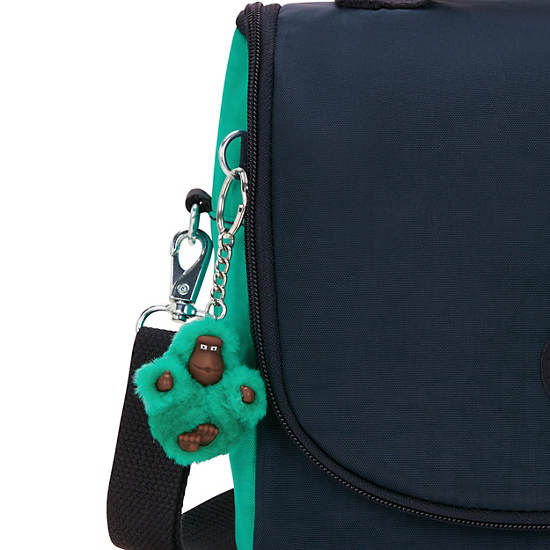 New Kichirou Lunch Bag, Blue Green, large