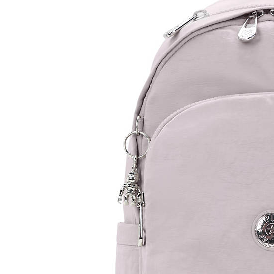 Delia Backpack, Gleam Silver, large