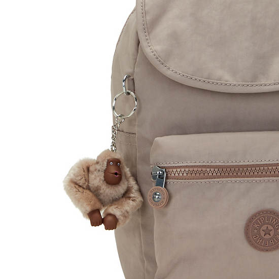 Ezra Small Backpack, Dusty Taupe, large