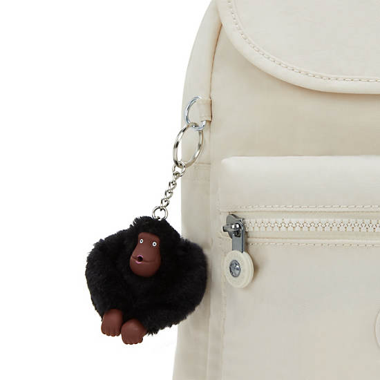 Ezra Small Backpack, Light Sand, large