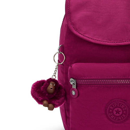 Ezra Small Backpack, Purple Fig, large