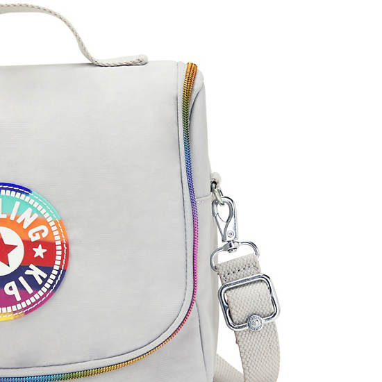 Kichirou Printed Lunch Bag, Truly Grey Rainbow, large