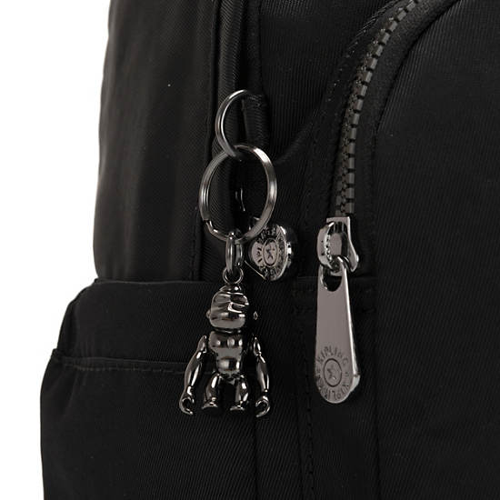 Delia Mini Backpack, Rich Black, large