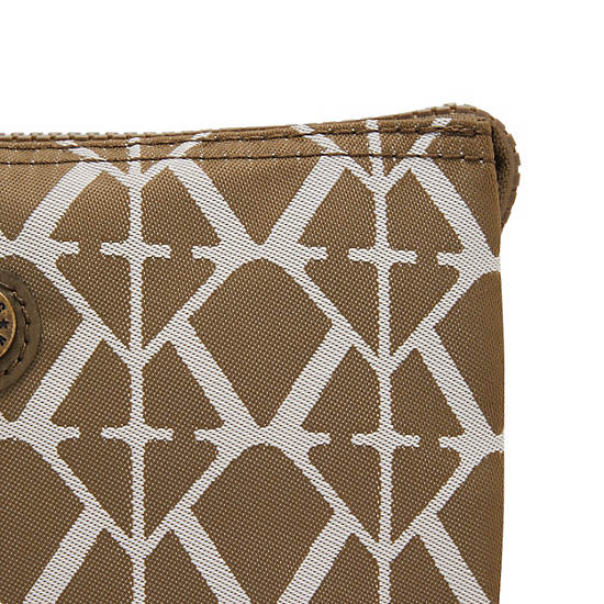Creativity Large Pouch, Signature Brown, large