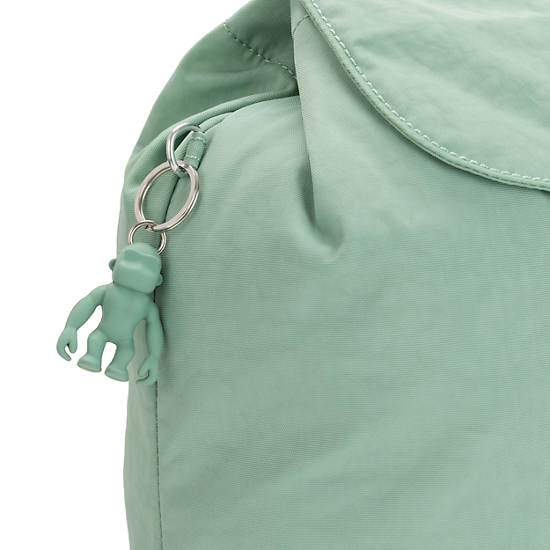 Fundamental Medium Backpack, Fairy Green Metallic, large