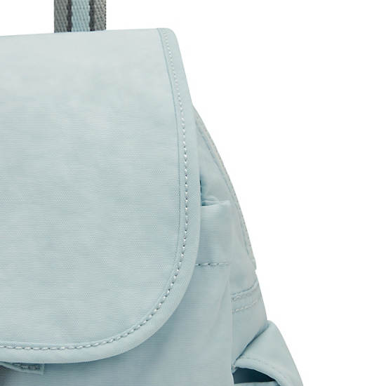 City Pack Mini Backpack, Fairy Aqua Metallic, large