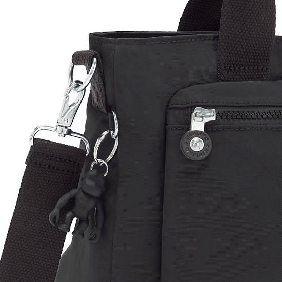 Miho Small Handbag, Black Noir, large