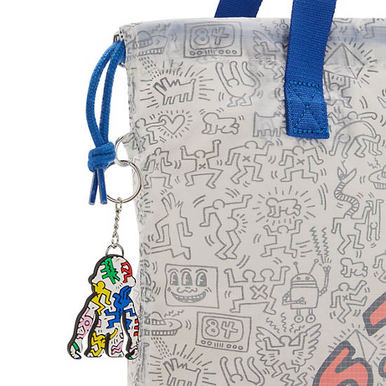 Keith Haring New Hip Hurray Tote Bag, Boy Geo, large