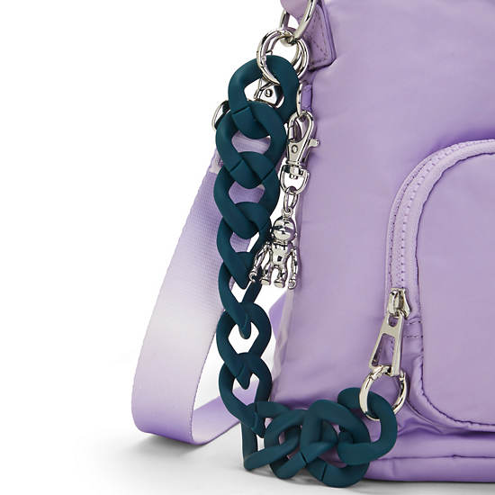 Victoria Tang Kyla Shoulder Bag, VT Ice lavender, large