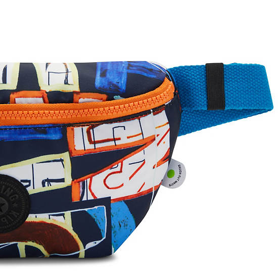 Fresh Lite Printed Waist Pack, Party Red, large