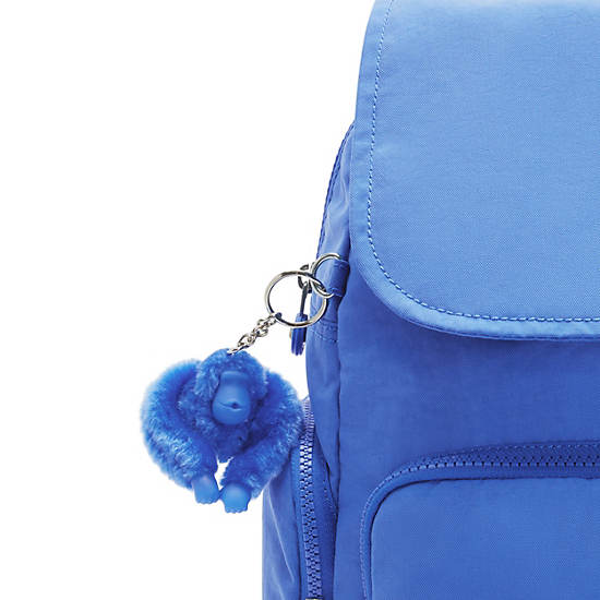 City Zip Small Backpack, Havana Blue, large