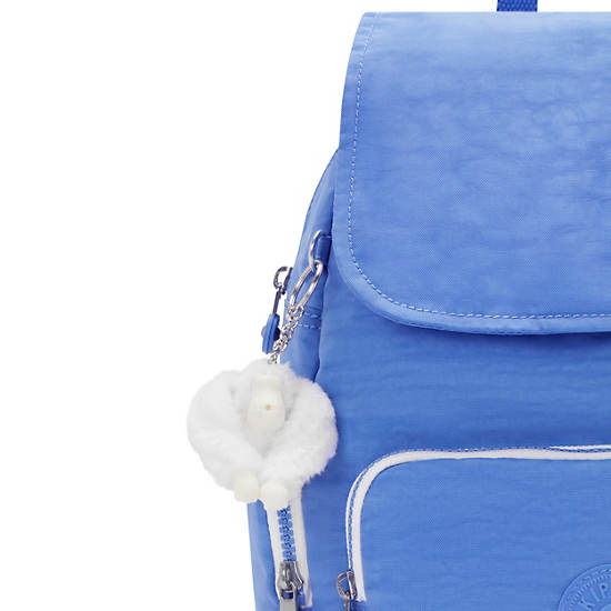 City Zip Small Backpack, Cocktail Blue, large