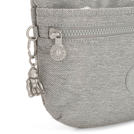 Arto Small Crossbody Bag, Foggy Grey, large Arto Small Crossbody Bag, Foggy Grey, large