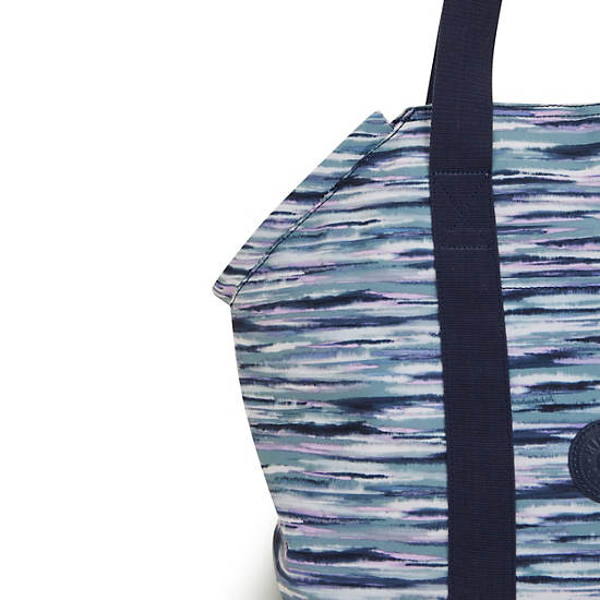 Art M Pet Tote Bag Brushed Stripes, Brush Stripes, large