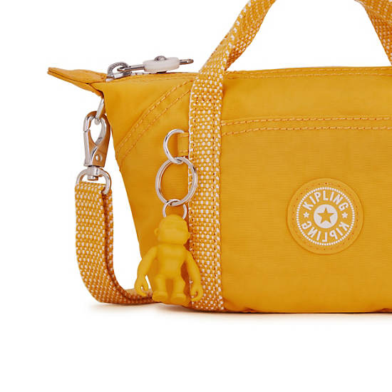Art Compact Crossbody Bag, Rapid Yellow, large