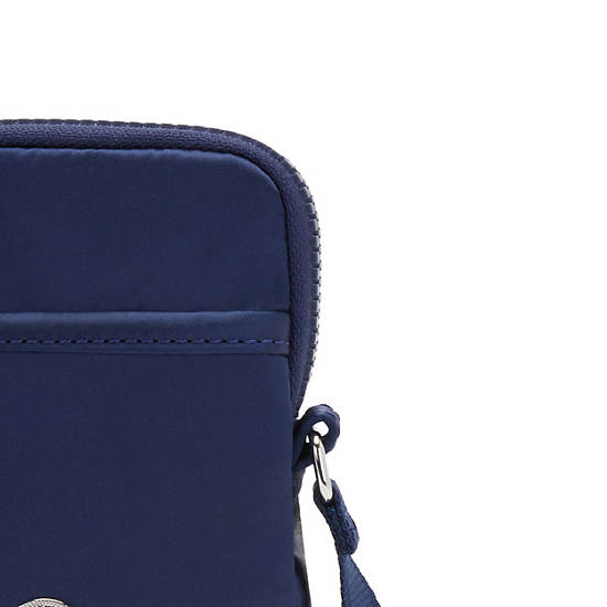 Tally Crossbody Phone Bag, Cosmic Blue, large