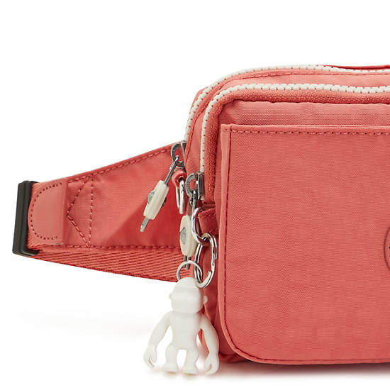 Abanu Multi Convertible Crossbody Bag, Vintage Pink, large
