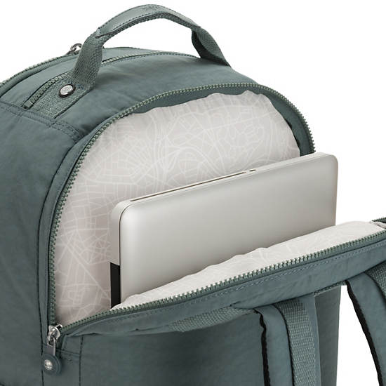 Seoul Extra Large 17" Laptop Backpack, Light Aloe, large
