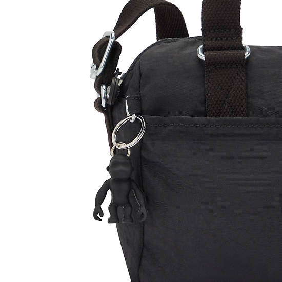Folki Mini Handbag, Black Noir, large Folki Mini Handbag, Black Noir, large