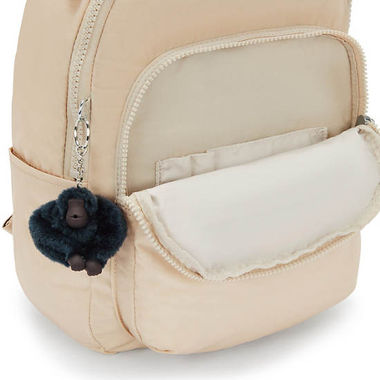 Seoul Small Tablet Backpack, Back To Beige, large