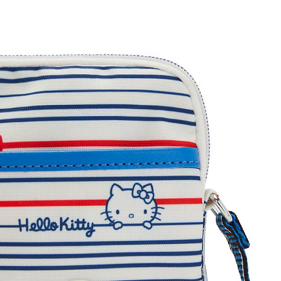 Hello Kitty Tally Printed Crossbody Phone Bag, Hello Kitty Stripe, large