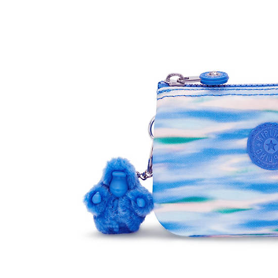 Creativity Small Printed Pouch, Diluted Blue, large