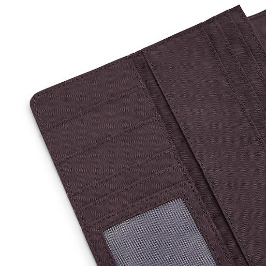 Money Land Snap Wallet, Ultimate Plum, large