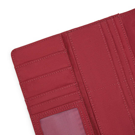 Money Land Snap Wallet, Funky Red, large