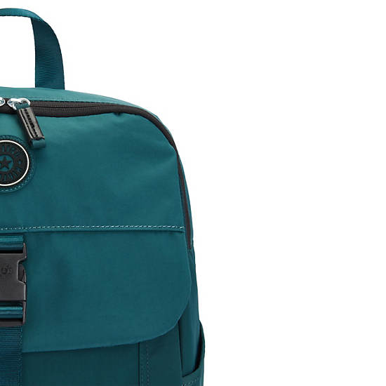 Genadi 16" Laptop Backpack, Blue Green, large