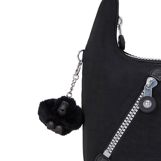 Nikki Shoulder Bag, Rapid Black, large