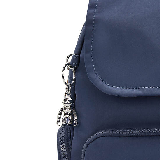 City Zip Small Backpack, Endless Blue, large