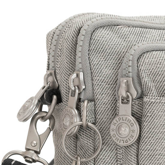 Multiple 2-In-1 Convertible Crossbody Bag, Foggy Grey, large