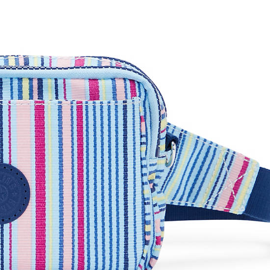 Abanu Multi Printed Convertible Crossbody Bag, Resort Stripes, large