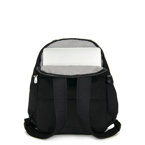 Osho Laptop Backpack, Rich Black, large